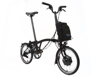 Brompton Electric C Line Explore - High Bar - Gloss Black